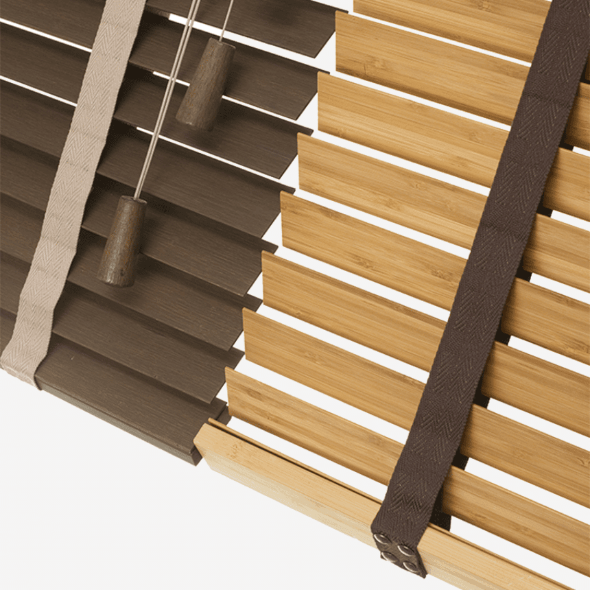 Bamboe Jaloezieën 25mm